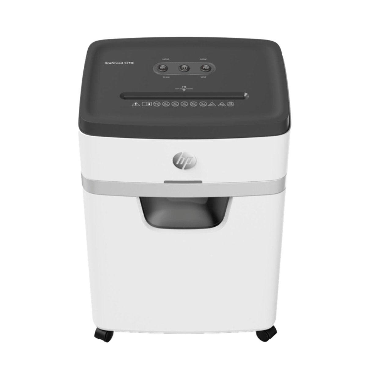 HP OneShred 18CC Papierversnipperaar - Shredder - Beveiligingsniveau P-4 - 18 vel DIN A4 - Cross Cut - 25 Liter - Kantoorgebruik - Professioneel - Wit - HP