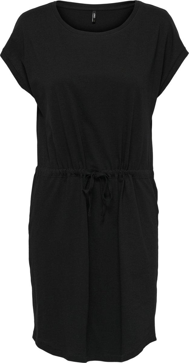 ONLY ONLMAY LIFE S/S DRESS NOOS Dames Mini jurken Zwart