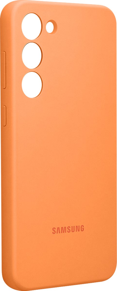 Samsung Siliconen Hoesje geschikt voor Samsung Galaxy S23 - Oranje