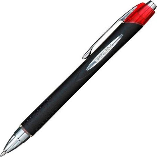 Liquid ink ballpoint pen UniBall Rollerball Jetstream SXN210 Rood 12