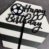 Akyol - Voetbal Taarttopper - Happy Birthday Taart Topper - Taart topper - Cake topper - Happy birthday - Verjaardagstaart topper - Verjaardag