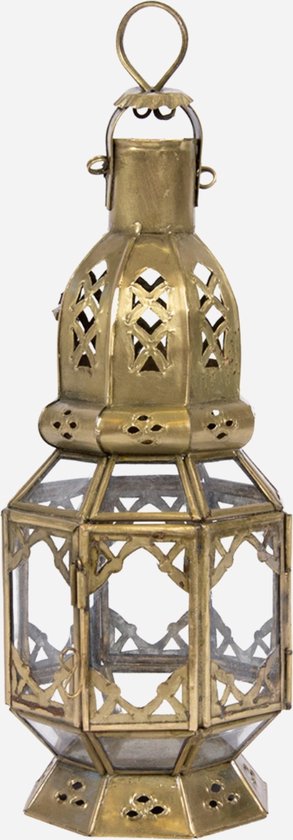 Lantaarn | Handgemaakte gouden oriental lantaarn