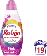 Robijn Klein & Krachtig Classics Color Pink Sensation Vloeibaar Wasmiddel 19 wasbeurten
