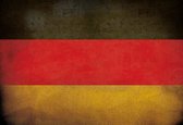 Fotobehang - Vlies Behang - Vlag van Duitsland - 416 x 290 cm