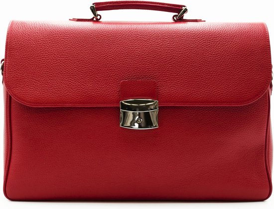 Porte-documents en cuir 20S Design 16.5 Classic rouge