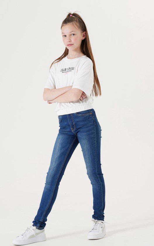 GARCIA Rianna Meisjes Skinny Fit Jeans Blauw - Maat 158