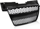 Auto grille - voor AUDI TT 06-14 coupe/roadster - sport - glanzend zwart