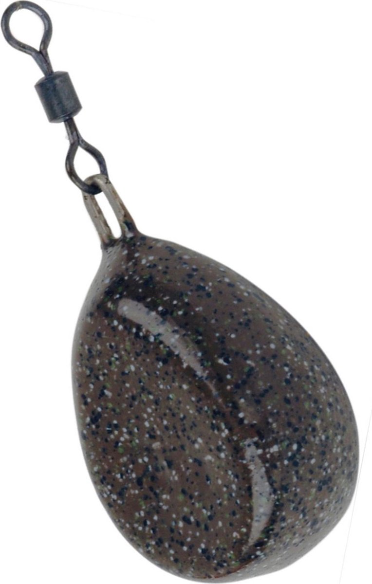 Korda Flat Pear Swivel | Karperlood | 84g | 2 stuks