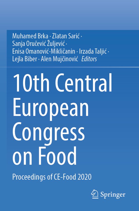 10th Central European Congress on Food - cover