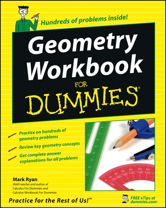 Geometry Workbook For Dummies - cover