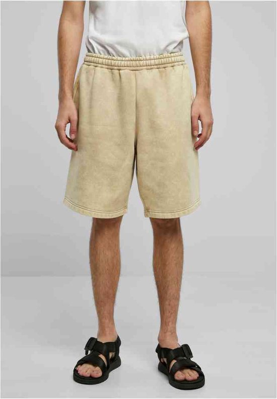 Urban Classics Relaxed Fit Jeans Shorts voor heren, Rauw Urban Classics Relaxed Fit Jeans Shorts voor heren, Rauw