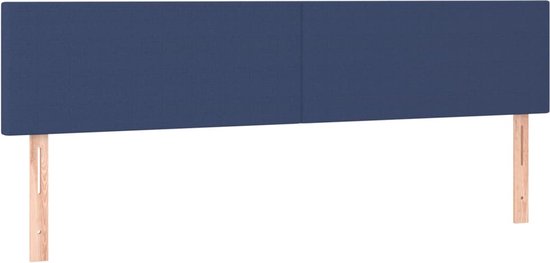 vidaXL-Boxspring-avec-matelas-tissu-bleu-160x200-cm