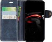 Samsung Galaxy A7 (2018) Wallet Case Blauw