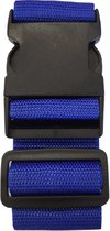 Kofferriem - Verstelbaar - Bagageriem - 165 Centimeter - Extra Beveiliging - Reizen - Blauw