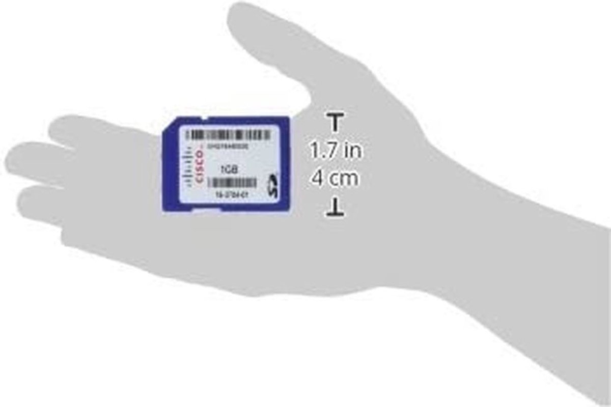 Cisco flashgeheugens 1GB SD