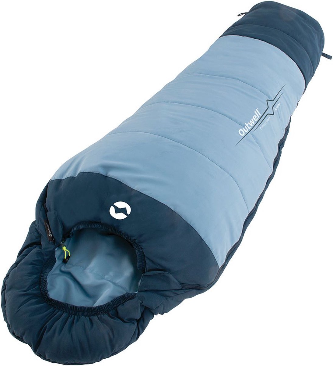 Outwell Convertible Junior Ice Donkerblauw Slaapzak