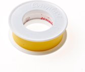 Coroplast tape 25x15mm geel 25m
