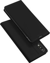 Hoesje geschikt voor Samsung Galaxy M10 - dux ducis skin pro book case - zwart