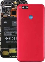 Achterklep met cameralens voor Geschikt voor Xiaomi Mi 5X / A1 (rood)