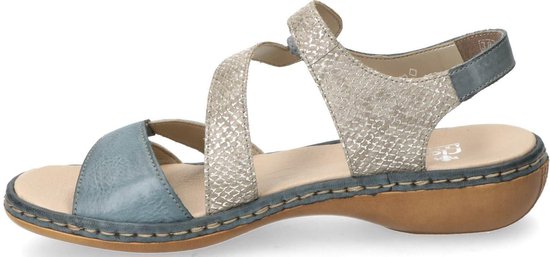Blauwe Rieker Sandalen Blauwe Rieker Sandalen
