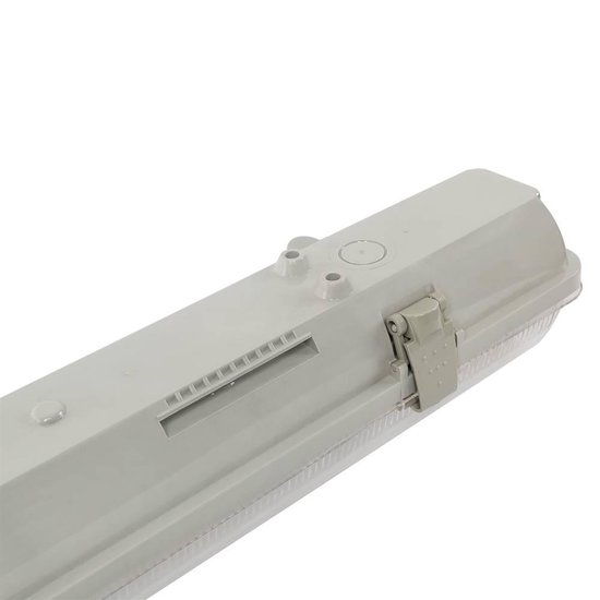 HOFTRONIC - LED TL armatuur met lamp - 120cm - 18 Watt 1960 Lumen (110lm/W) - 6000K IP65 Waterdicht voor binnen en buiten - T8 G13 fitting - Flikkervrij - Koppelbaar - HOFTRONIC