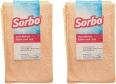 Sorbo Floor Wipes - tous sols durs - 2x - 24 x 40 cm