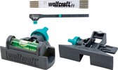 Wolfcraft 5224000 - 4-Delige set - Duimstok Mini-waterpas Binnenmaat & Markeringsmeter