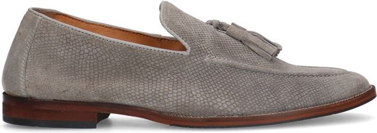Maison Margiela Tabi leren loafers met kwastjes Zwart