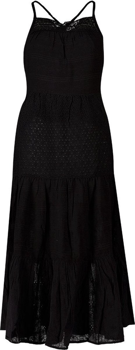 Superdry Vintage Lace Cami Maxi Jurk XS Vrouw Zwart