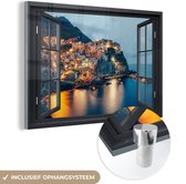 Peinture sur Verre - Voir à Travers - Italie - Mer - 90x60 cm - Peintures sur Verre Peintures - Photo sur Glas