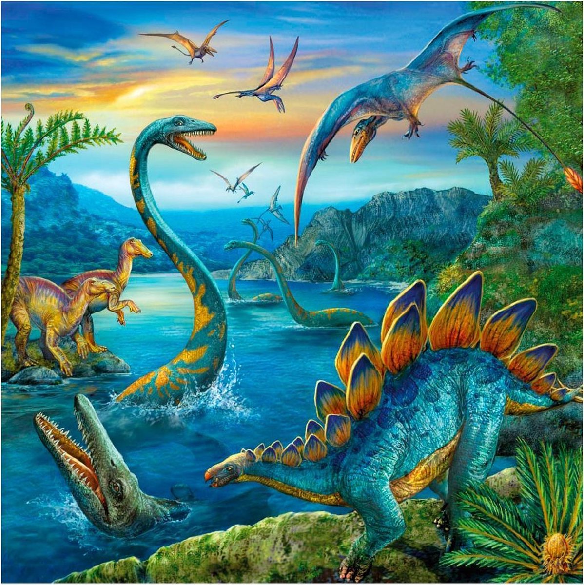 Ravensburger DinosauriÃ«rs - 3x49 stukjes - kinderpuzzel — afbeelding 9