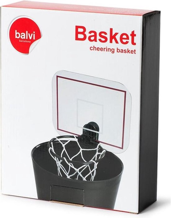 computer Verrast zijn Stoffelijk overschot Balvi Mini-basketbalring Met Geluid Shoot! 22 Cm Zwart/wit | Games | bol.com