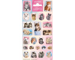 foto van Stickers Schattige Katjes