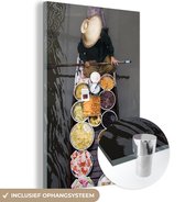 Peinture sur Verre - Thailand Floating Market - 80x120 cm - Peintures sur Verre Peintures - Photo sur Glas