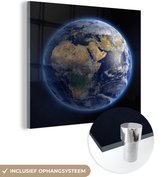 Peinture sur Verre - Terre - Espace - Planètes - 50x50 cm - Peintures sur Verre Peintures - Photo sur Glas