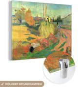 MuchoWow® Peinture sur Verre - Paysage à Arles - Peinture de Paul Gauguin - 80x60 cm - Peintures sur Verre Acrylique - Photo sur Glas