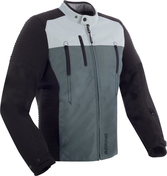 Bering Jacket Crosser Grey Black M - Maat - Jas