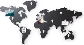 Umbra Magneetbord - Memobord Wereldkaart - Mappit 12 magneten