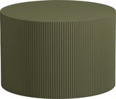 WOOOD Exclusive Sanne Bijzettafel - MDF - Militair Groen - 40x60x60