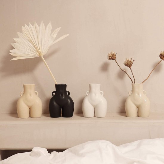 GILDE Decoratieve grote vaas decoratieve vaas decoratief object XL
