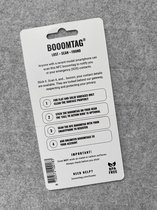 Booomtag® NFC Blauw Dome Sticker 40mm