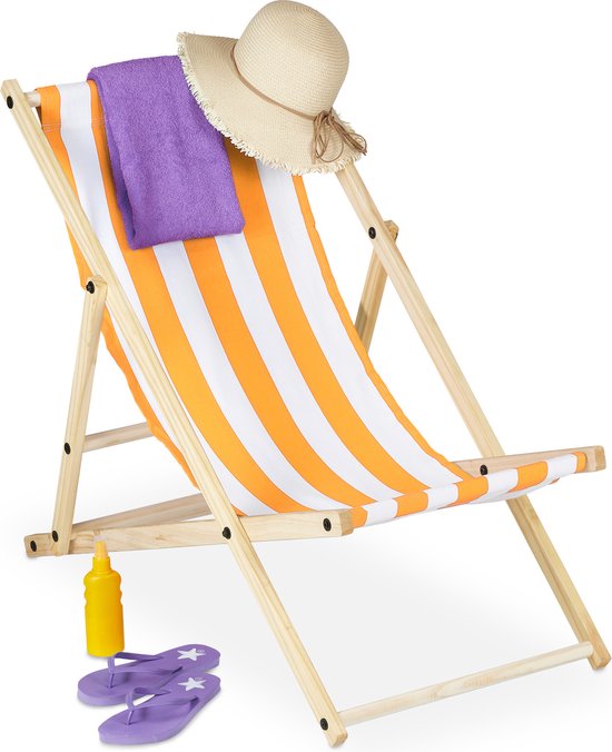 Chaise Pliante Jardin Relaxdays - 8 Positions, Appui-tête, Ouvre-bouteille, 120kg