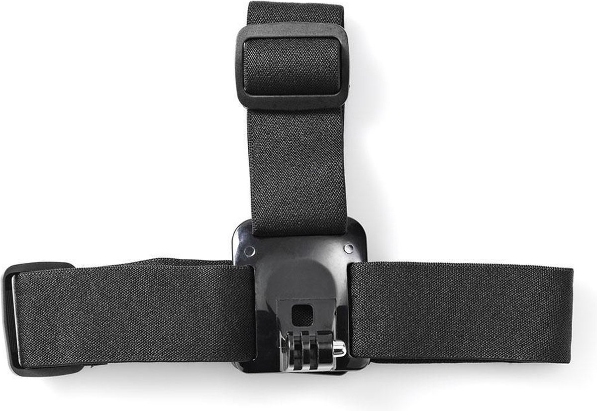 Nedis Action Cam Mount - Hoofdband - Zwart