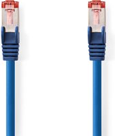 Nedis CAT6-kabel | RJ45 Male | RJ45 Male | S/FTP | 0.50 m | Rond | LSZH | Blauw | Polybag