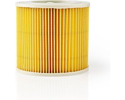 Nedis Stofzuiger Cartridge-Filter - Vervanging voor: Kärcher - A 2101 / A 2201 / WD 1 / WD 2 / WD 3 - Cartridgefilter