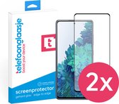 DuoPack: Samsung Galaxy S20 FE screenprotector gehard glas Edge to Edge