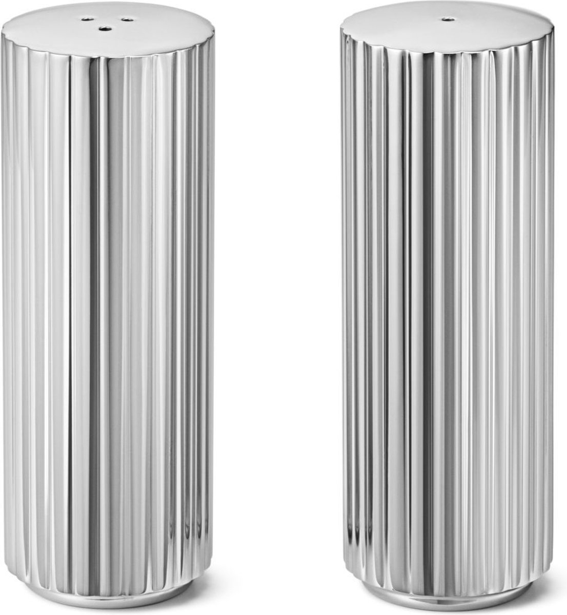Georg Jensen Bernadotte Zout en Peper Set - RVS - Zilver