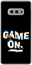 Geschikt voor Samsung Galaxy S10e hoesje - Gaming - Game - Quote - Siliconen Telefoonhoesje