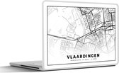 Laptop sticker - 17.3 inch - Kaart - Vlaardingen - Nederland - 40x30cm - Laptopstickers - Laptop skin - Cover