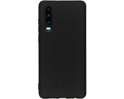 Color Backcover Huawei P30 - Zwart / Black